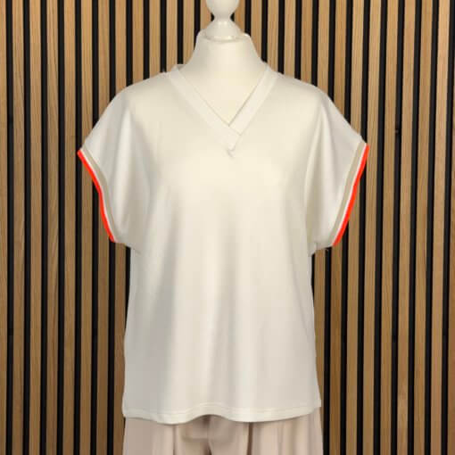 T-Shirt - V-Ausschnitt versch. Farben – Bild 3