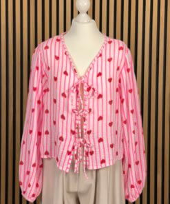 Bluse - Binding Bows – versch. Farben