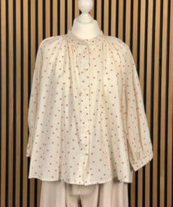 Bluse - Red Dots