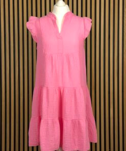 Kleid - Musselin - versch. Farben
