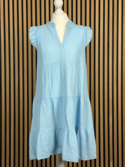 Kleid - Musselin - versch. Farben – Bild 3