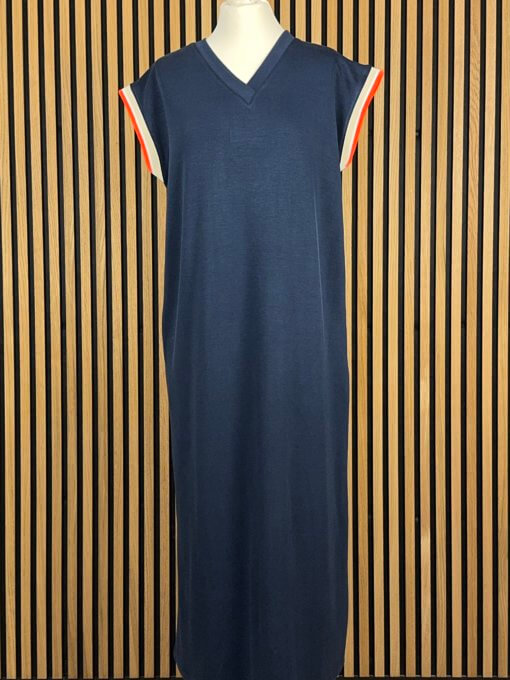 Kleid - V-Ausschnitt versch. Farben – Bild 3