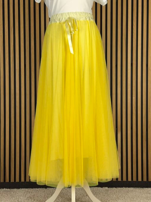 Tüllrock - Yellow