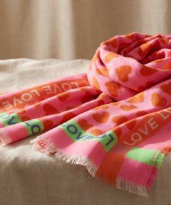 Love & Hearts" Schal